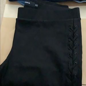 Torrid Pixie Pant with Side Lattice Trim